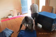 Furniture Padded for Safe Moving.